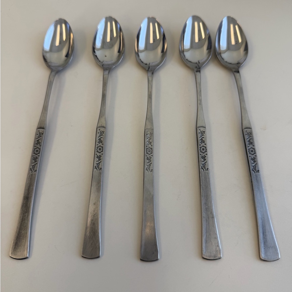 EKCO Eterna Cantina Set of 5 Spoons